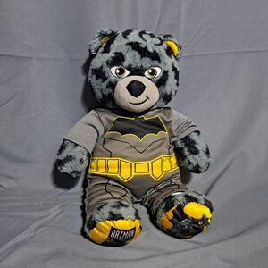 Build A Bear BABW 80th Anniversary DC Comics Batman Plush Stuffed Animal Outfit